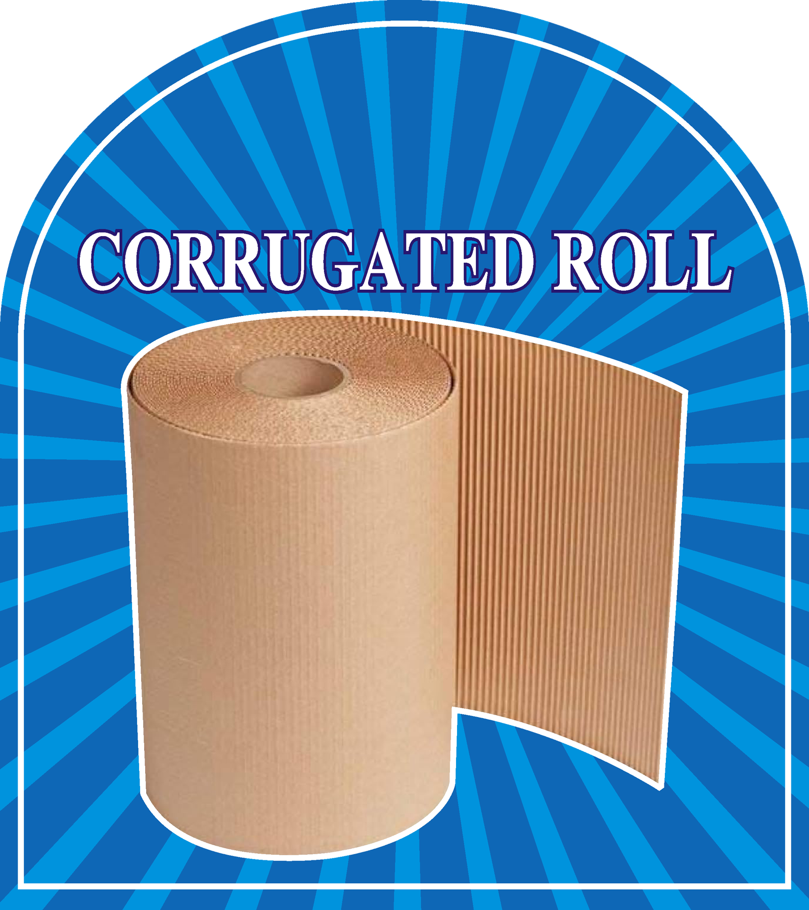 corrugated roll